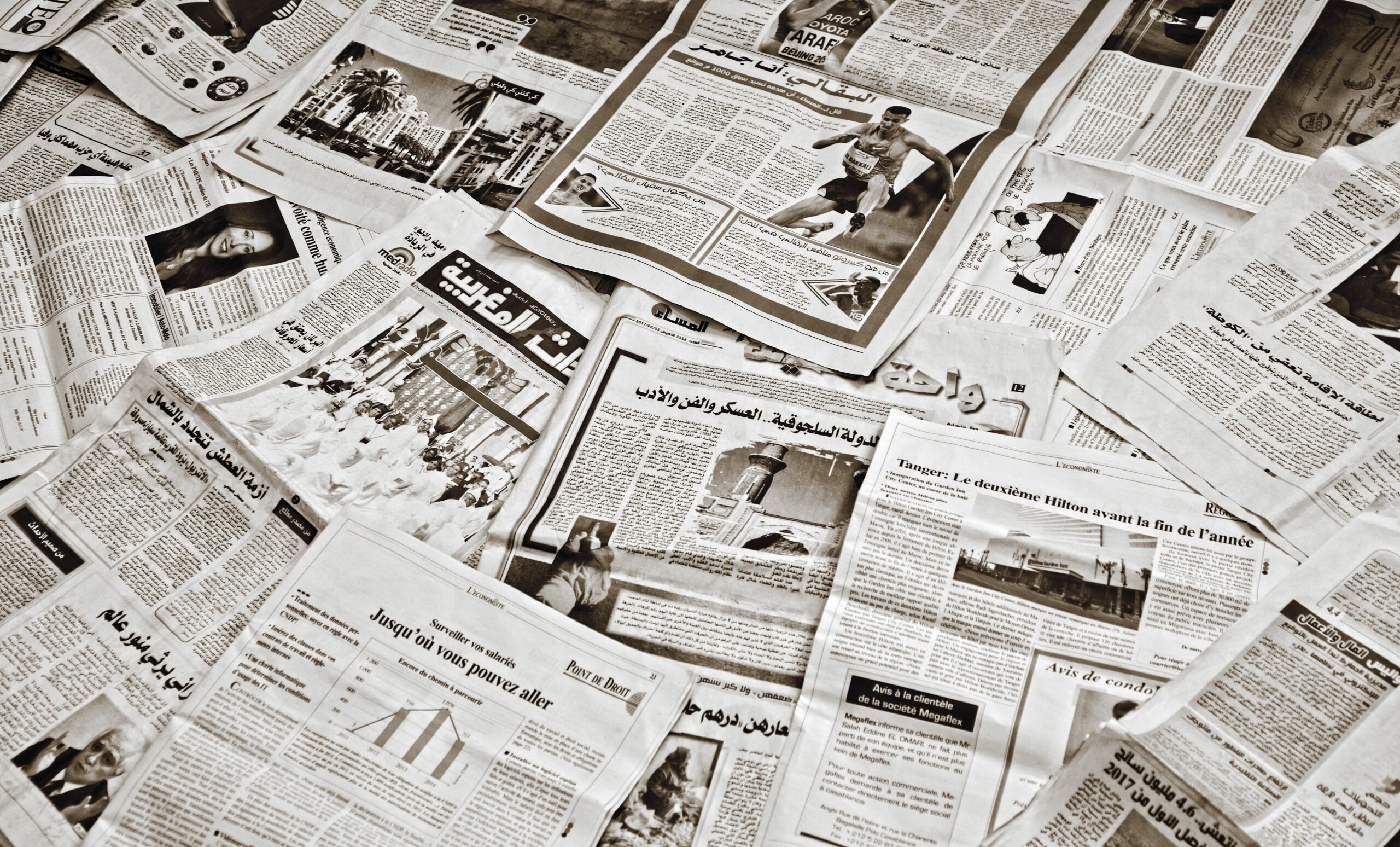 Newspaper picture